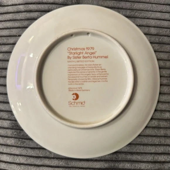 Sister Berta Hummel Plates Limited Edition | 1972, 1973, 1975, 1976, 1978, 1979 - Picture 12 of 12